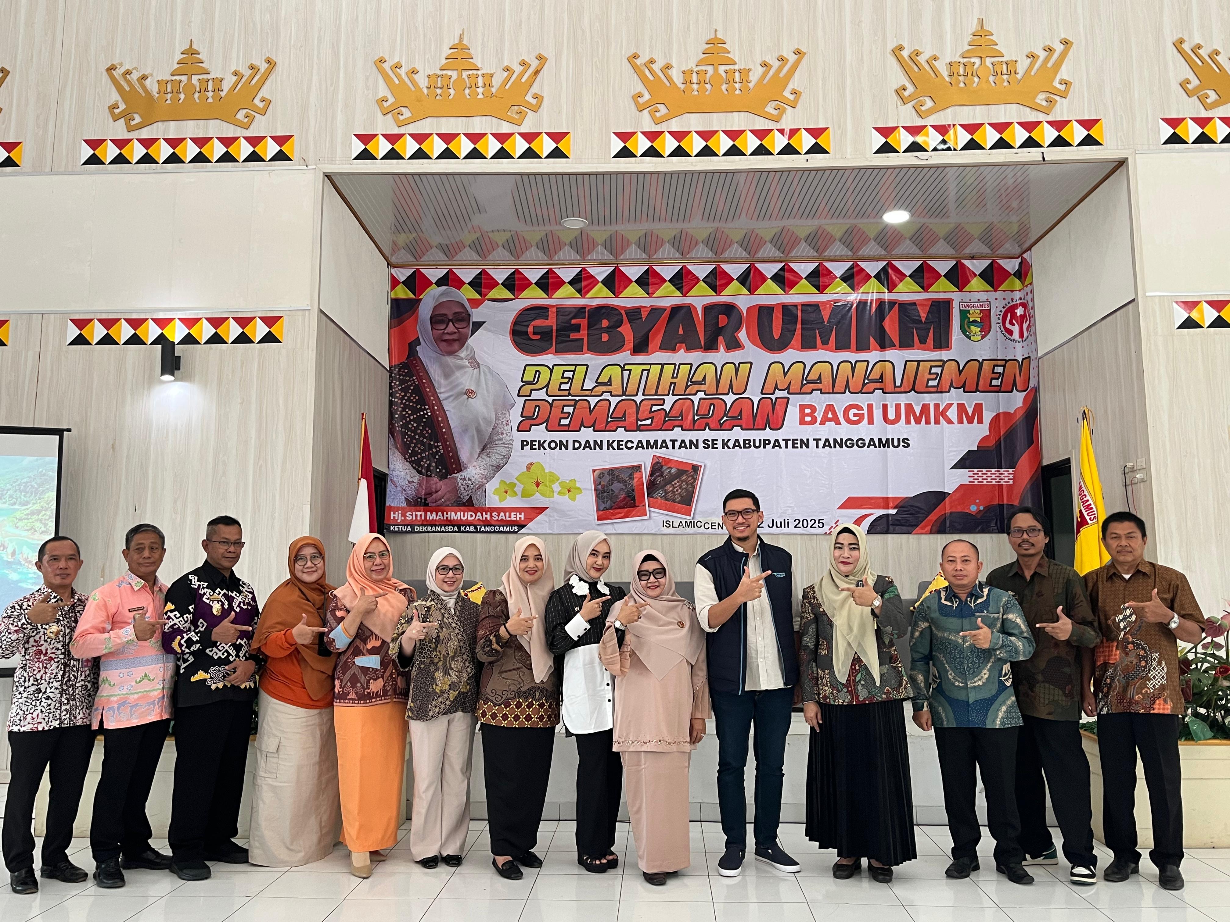 Dekranasda Tanggamus Gelar Pelatihan Manajemen Pemasaran, Dorong UMKM Naik Kelas