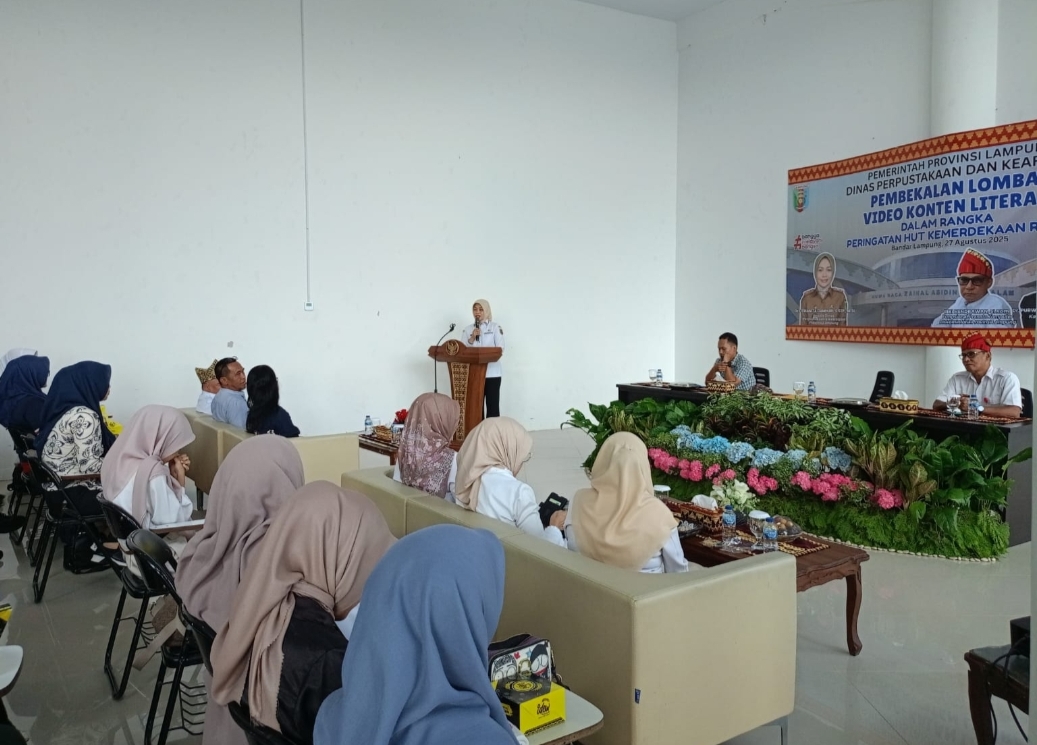 Dinas Perpustakaan Gelar Lomba Video Literasi, Peserta Dapat Pembekalan Konten Literasi Berbasis Kebangsaan