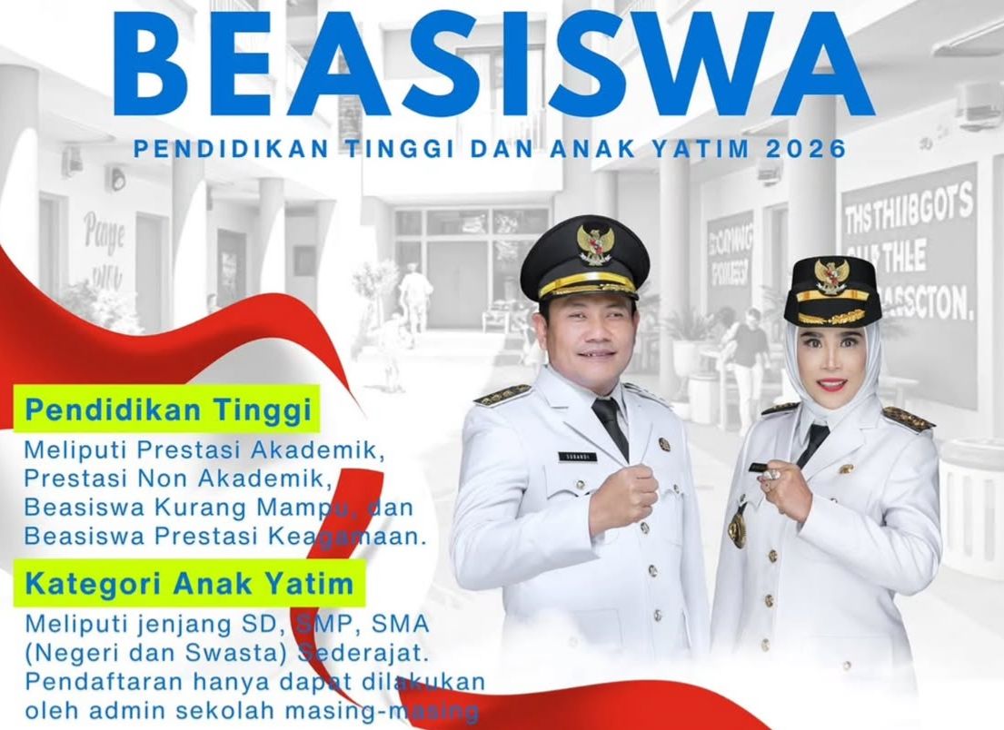 Pemkab Sidoarjo Luncurkan Beasiswa 2026 untuk Mahasiswa dan Anak Yatim