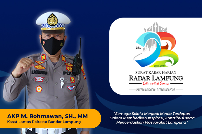 AKP M. Rohmawan: Selamat Hari Jadi Radar Lampung ke-23