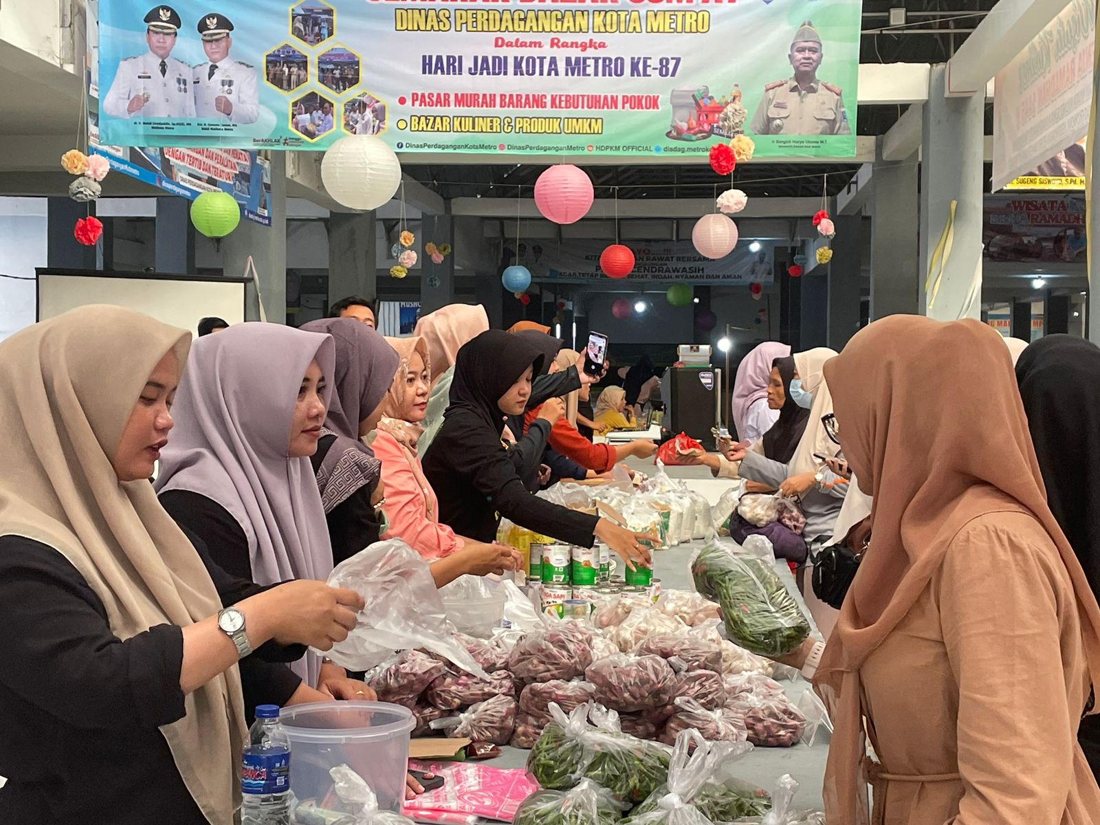 Bazar Pemkot Metro, Tak Penuhi Seluruh Keinginan Warga