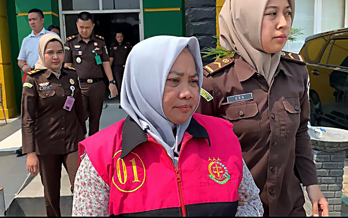 Jadi Tersangka Dugaan Korupsi Dana BOK, Plt. Kepala Puskesmas di Lampung Langsung Masuk Rutan Way Huwi