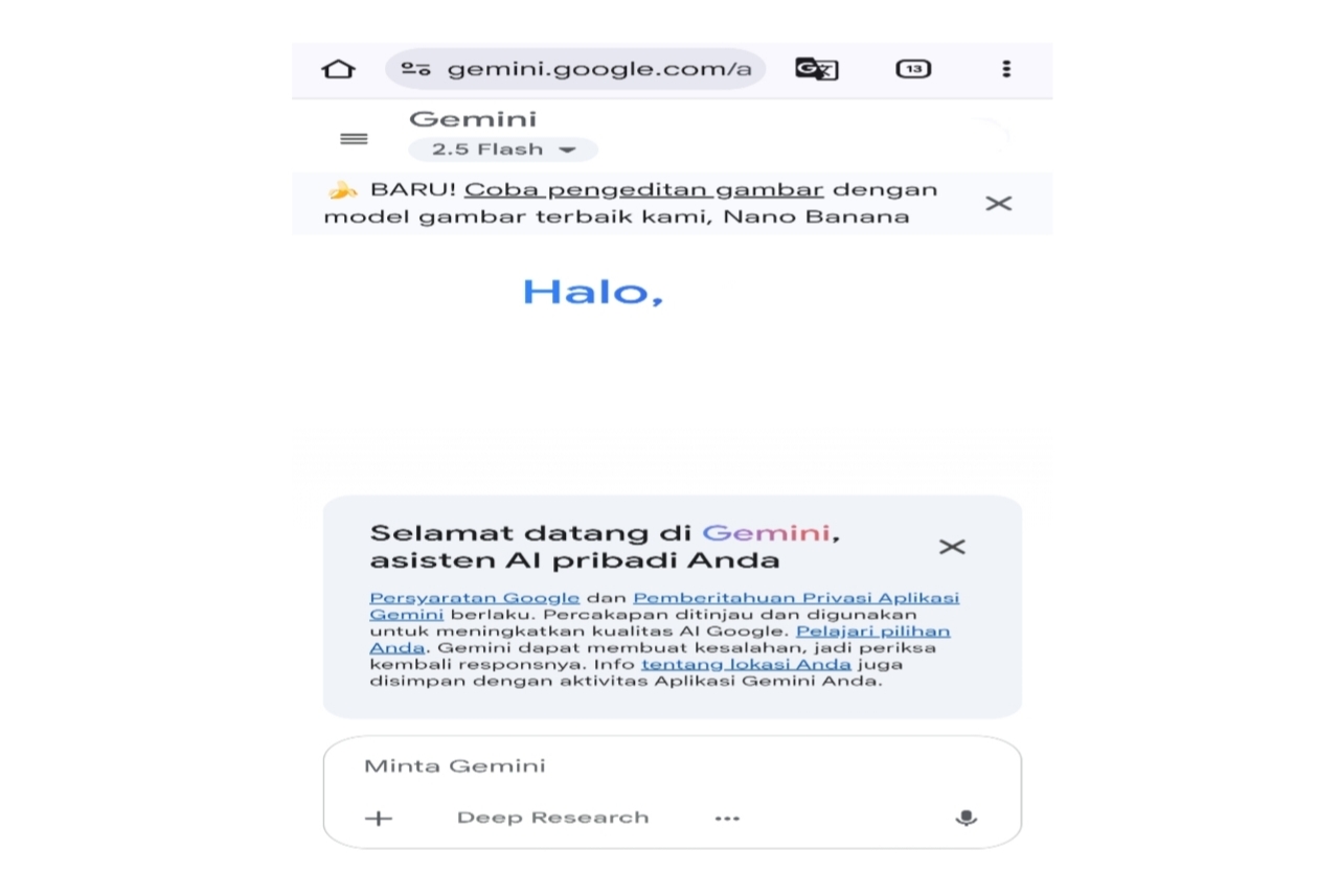 Tawaran Terbatas untuk Mahasiwa! Gratis Gemini AI Pro Selama 1 Tahun, Begini Caranya