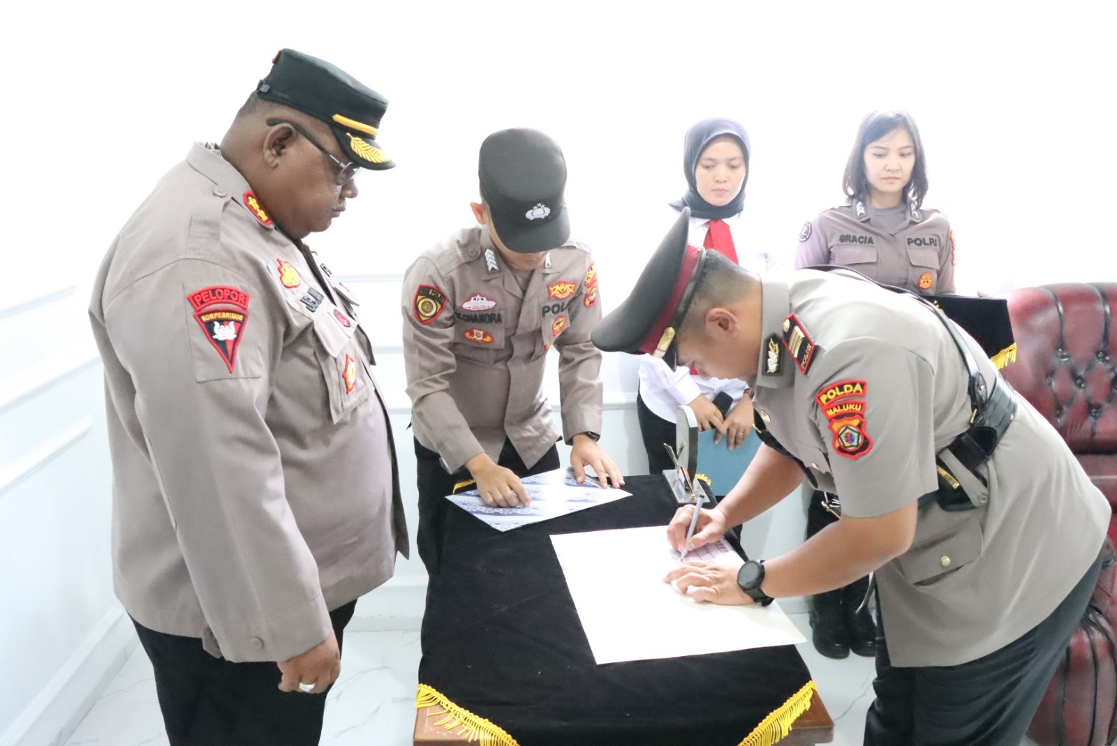 Dua Kasat di Polres Tulang Bawang Lampung Serahkan Jabatan dan Terbang ke Wilayah Timur 