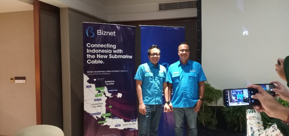 Biznet Operasikan Kabel Bawal Laut Biznet, Beri Internet Gratis Ke 100 KK