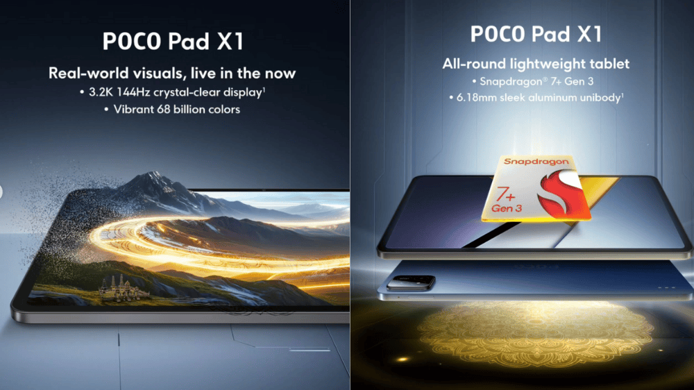 Poco Pad X1 Resmi Meluncur Pekan Ini, Tablet Mid-Range Premium Rp 5 Jutaan
