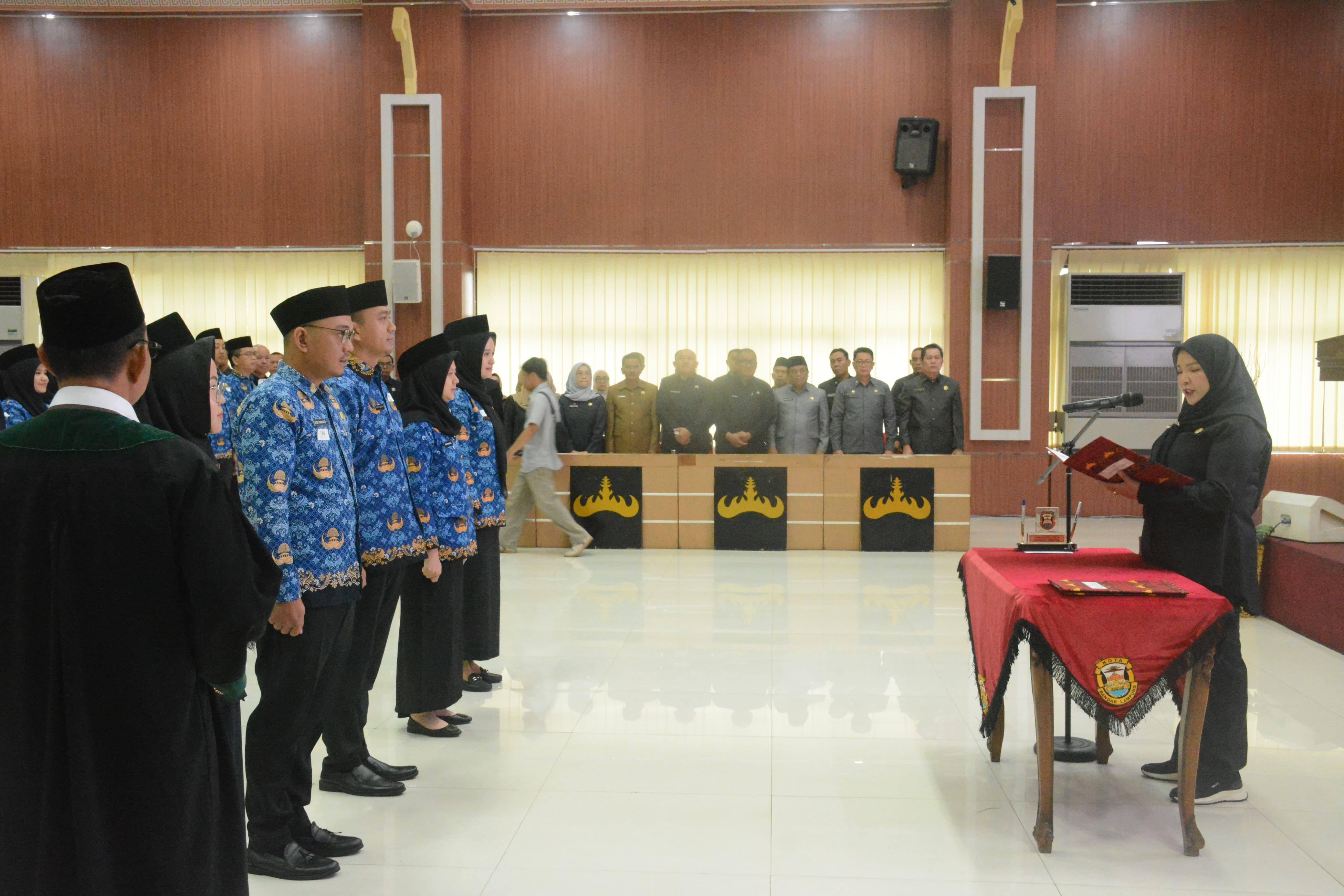 Pemkot Bandar Lampung Ajukan 600 Formasi PPPK, Eva Dwiana Ingatkan Pentingnya Komitmen dan Integritas