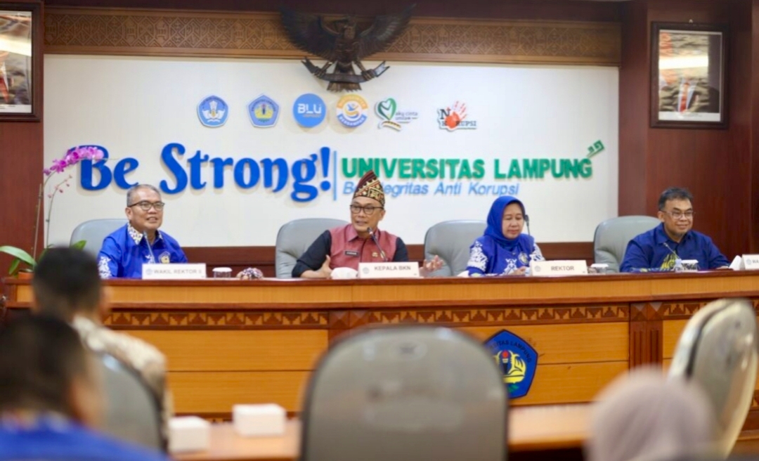 Bangun ASN Yang Profesional, Unila Sosialisasikan Perencanaan Dan Desain Manajemen Talenta 