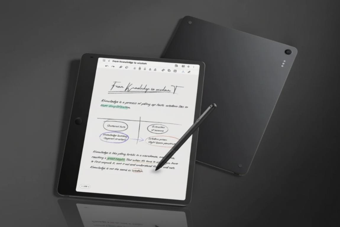 Notebook Digital ala Kertas Asli, TCL Note A1 NXTPAPER Usung Layar NXTPAPER