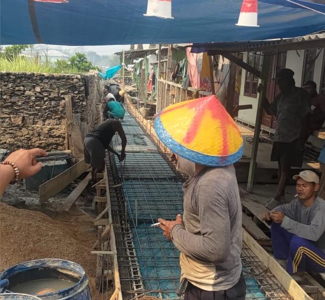 Eva Dwiana Pantau Proses Pembangunan Jalan di Kampung Nelayan Bandar Lampung, Apa Hasilnya?