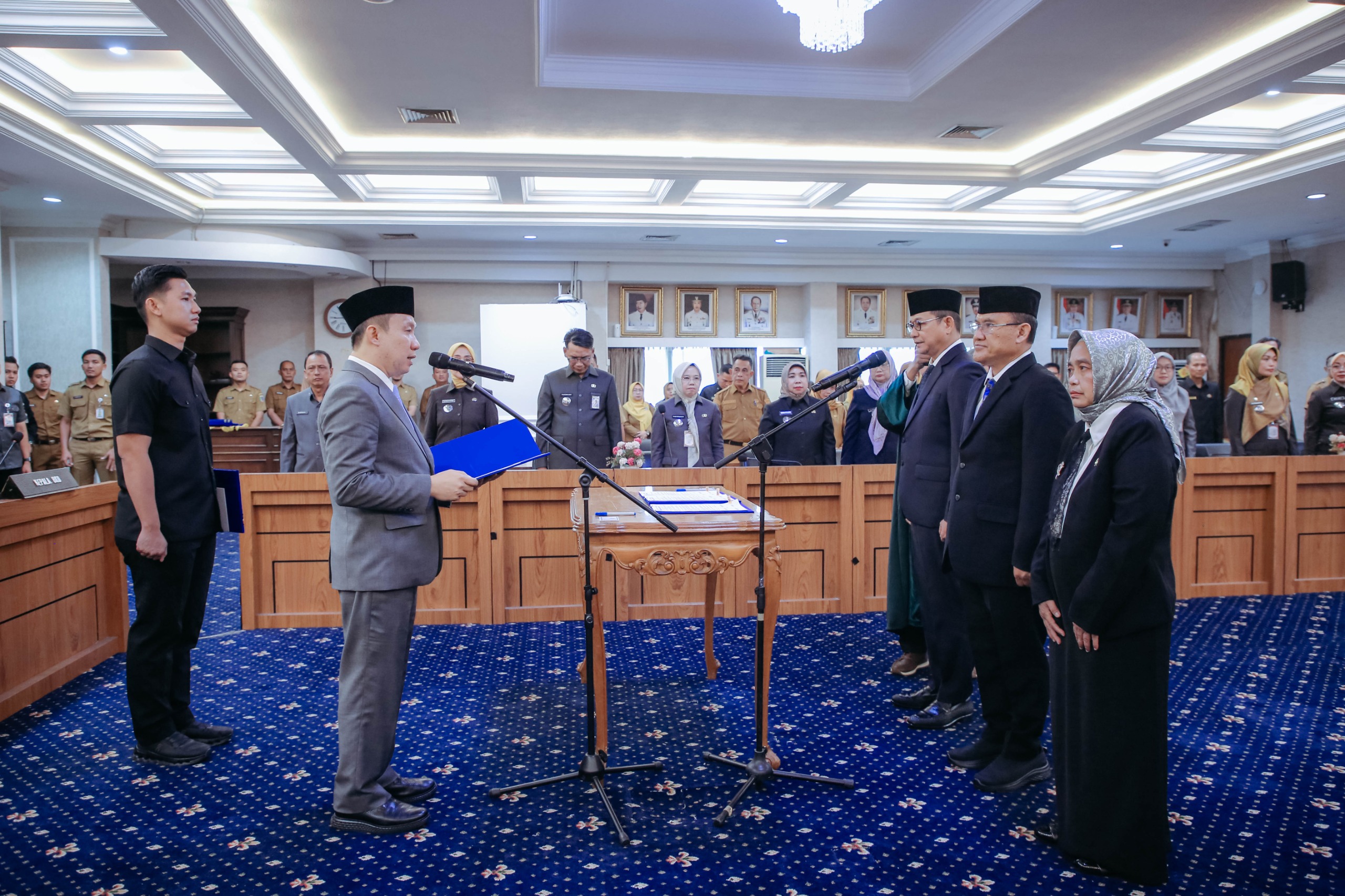 Hery Sadli dan dr. Marzuqi Sayuti Tukar Posisi di Pemprov Lampung