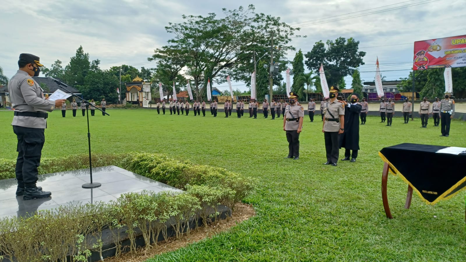 Kapolres Sertijab Empat Perwira, Siapa Saja?