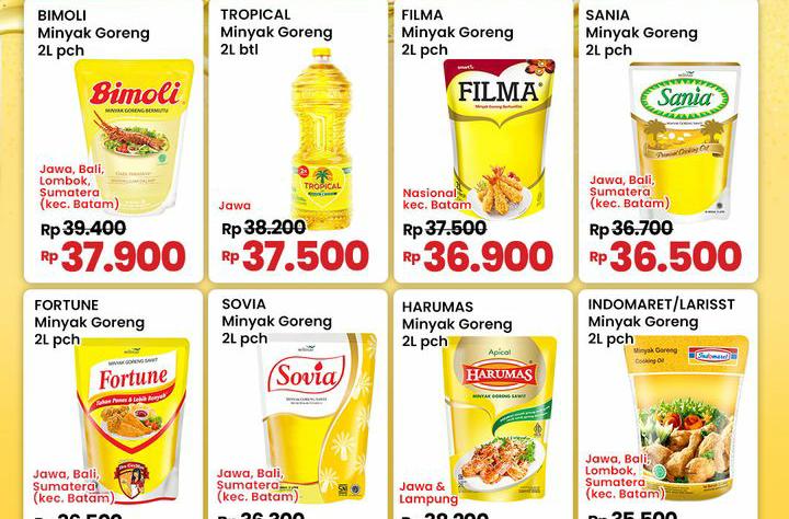 Dapatkan Minyak Goreng Murah Lewat Promo Indomaret, Ini Rinciannya