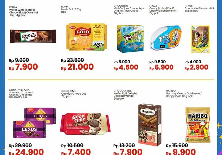 Promo Biskuit Indomaret Spesial Diskon Hemat, Ada Chookies Choco Rp 7 Ribu