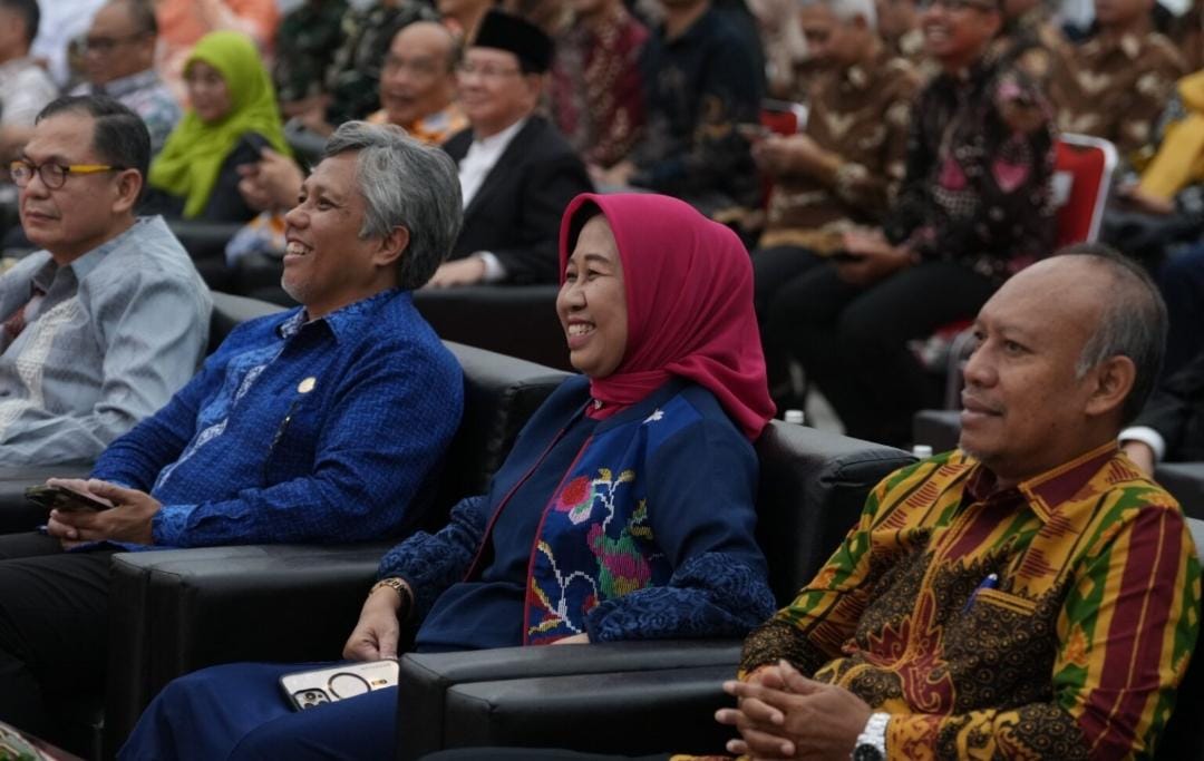 Sinergi Pendidikan Tinggi di Lampung, Rektor Unila Hadiri Sertijab Rektor Itera Periode 2026–2030
