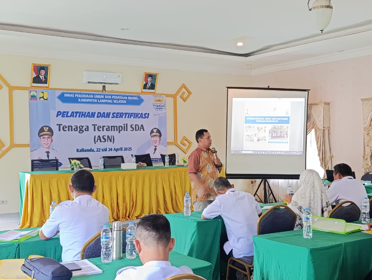 Dosen Teknokrat Jadi Narasumber Pelatihan Sumber Daya Air