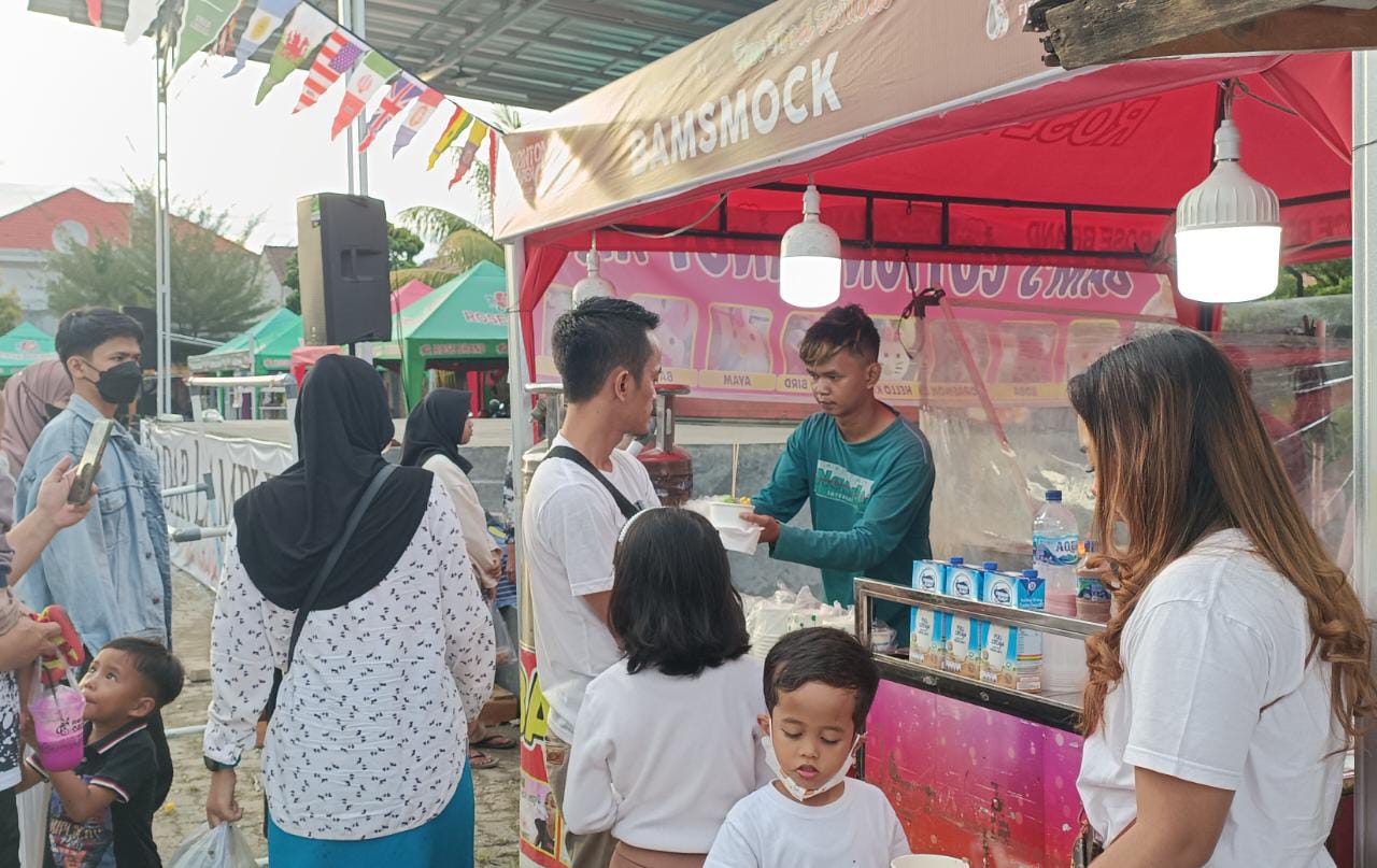 Ada Steak, Aneka Menu Aci, Hingga Snack Bernitrogen di Fun Food Festival Radar Lampung