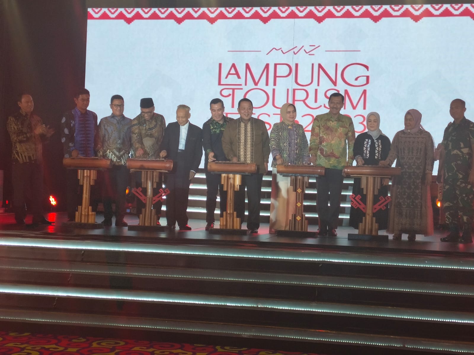 Melalui Lampung Tourism Fest 2023, 45 Finalis Putri Indonesia Promosikan Pariwisata dan Budaya Lampung