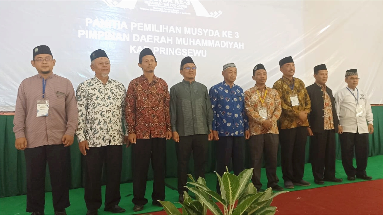 Ini Kepengurusan PD Muhammadiyah Pringsewu Periode 2022-2027