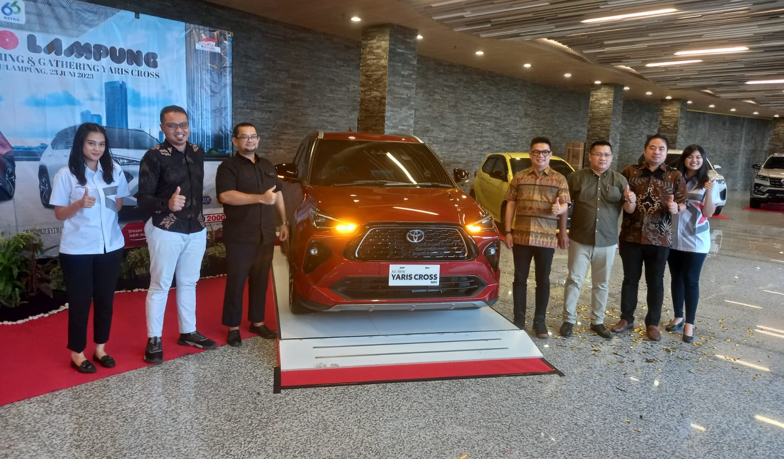 All New Yaris Cross Resmi Mengaspal di Lampung