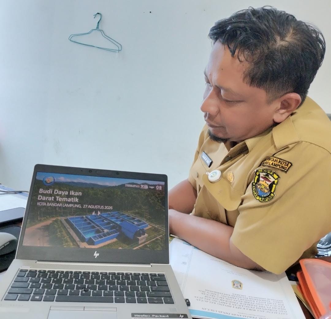 DKP Bandar Lampung Koordinasi ke Kelurahan, Cari Lahan Strategis Budidaya Ikan Tematik KKP