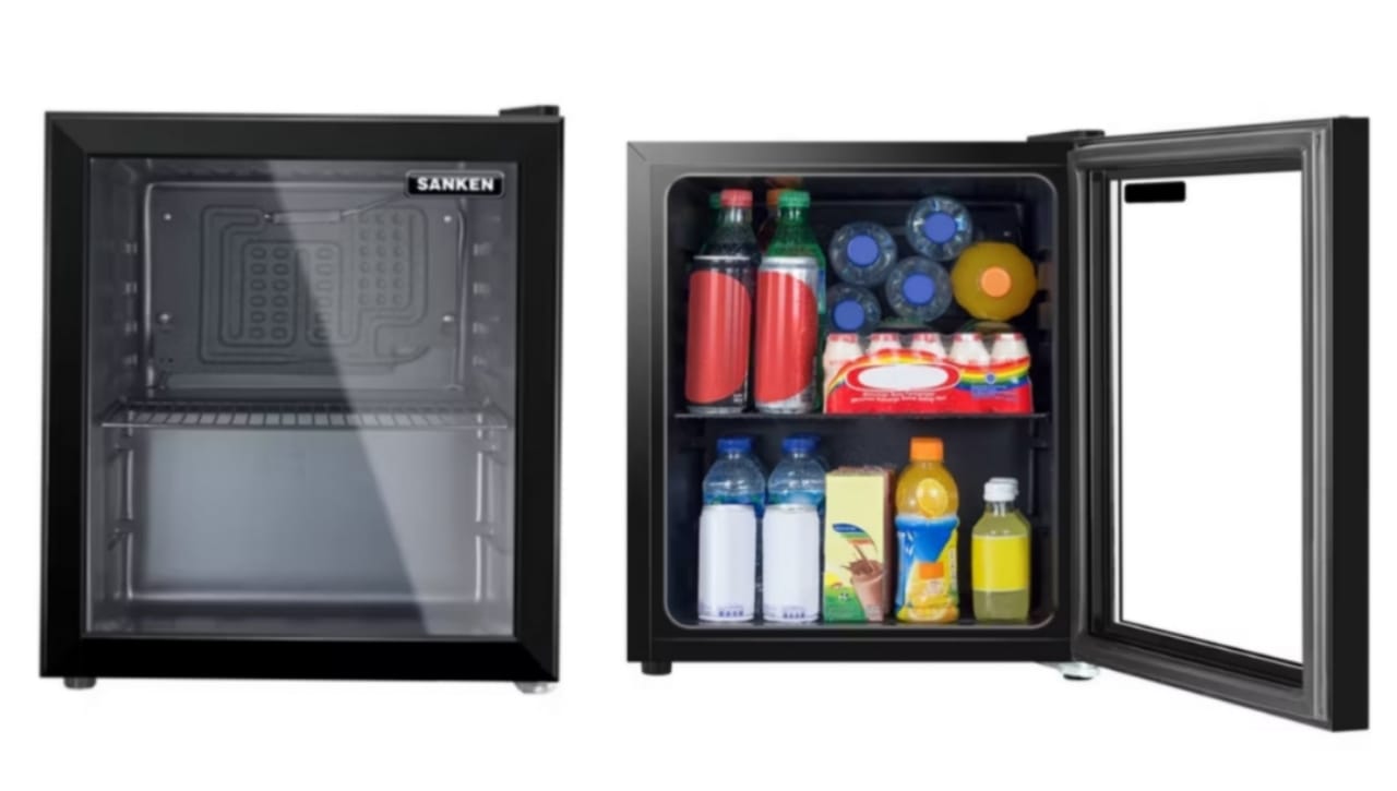 Sanken Showcase SRS-50R6, Kulkas Mini 1 Jutaan yang Cocok Untuk di Kosan