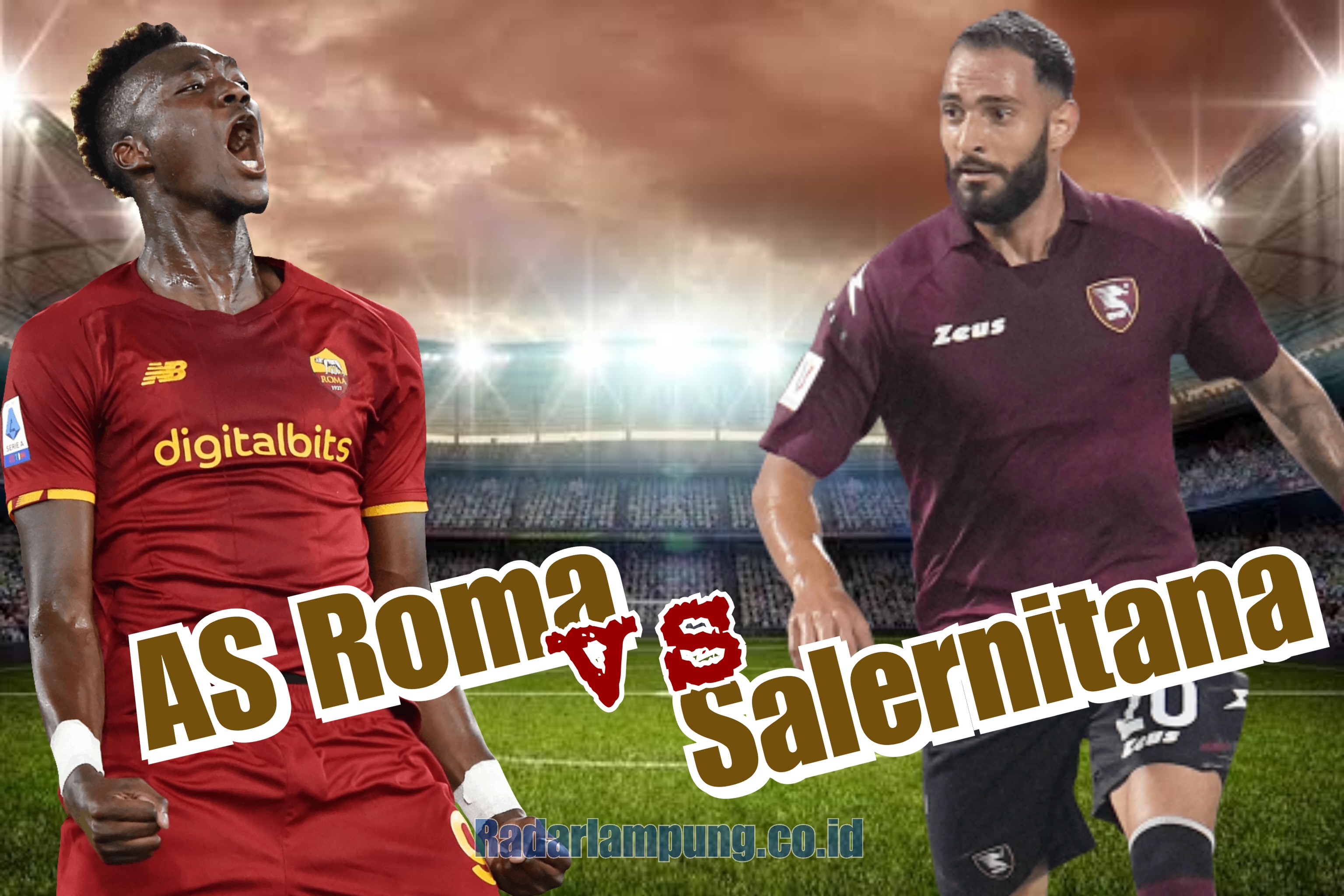 Prediksi Skor AS Roma vs Salernitana di Liga Italia: Head to Head, Preview Tim, dan Starting Line-up
