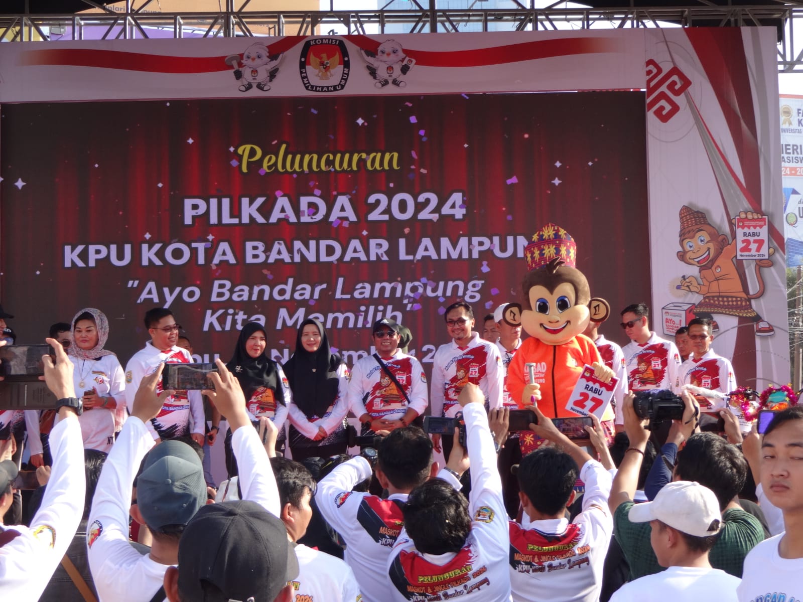 Maskot Kera Jantan Untuk Pilkada Bandar Lampung 2024 Bernama Kerabad, Ternyata Ini Maknanya