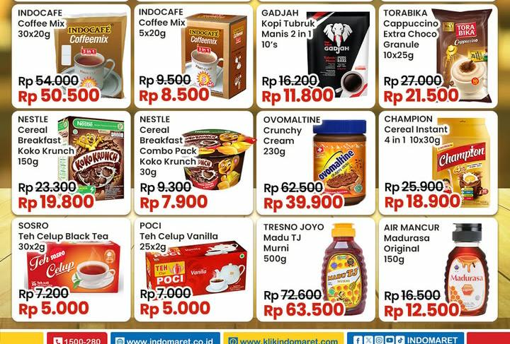 Promo Indomaret Rabu 30 Oktober 2024, Ada Diskon Cereal Rp 7 Ribu, Bikin Sarapan Pagi Makin Semangat