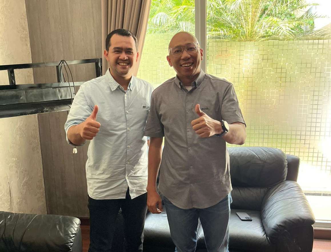 Maju Pilkada Pringsewu, Wiriawan Sada Melindra Sambangi Ketua DPD Gerindra Lampung