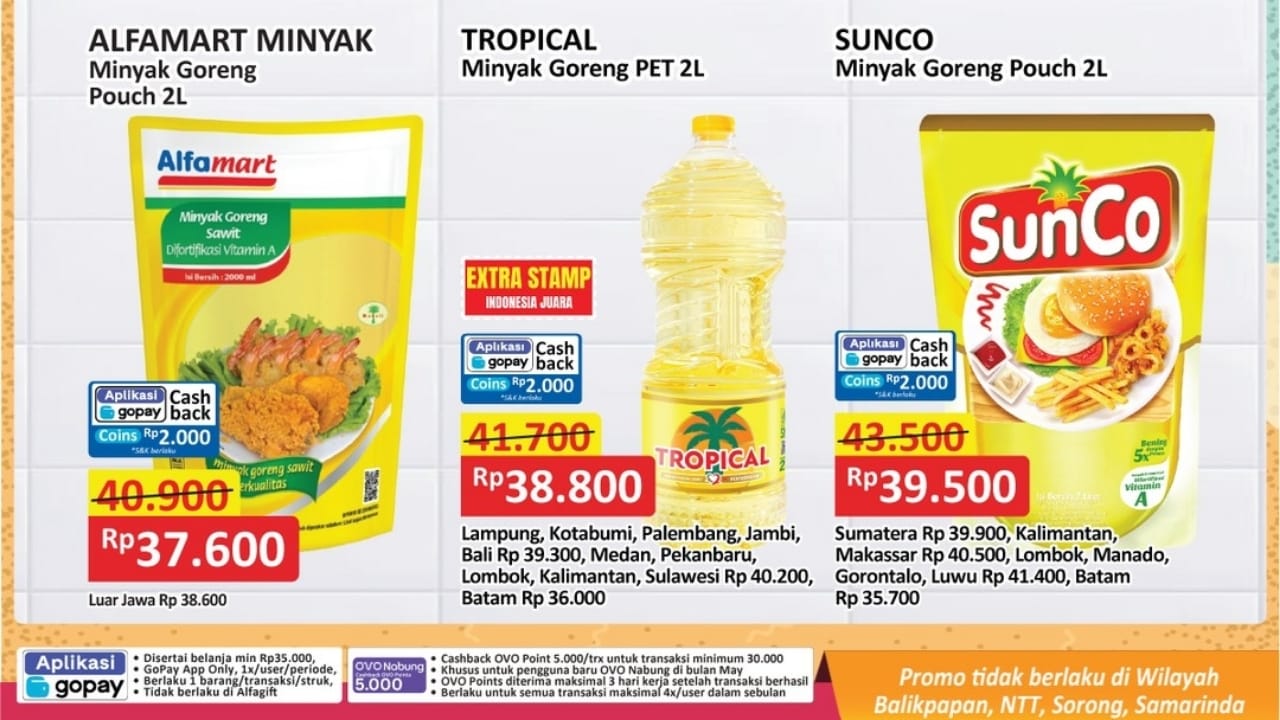 Promo Minyak Goreng Spesial Weekend di Alfamart Sampai 27 Juli 2025, Cek Katalognya