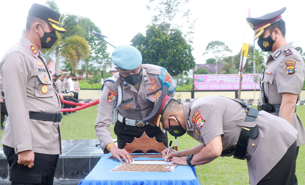 Wakapolres Lampung Barat Diganti, Ini Jabatan Barunya 