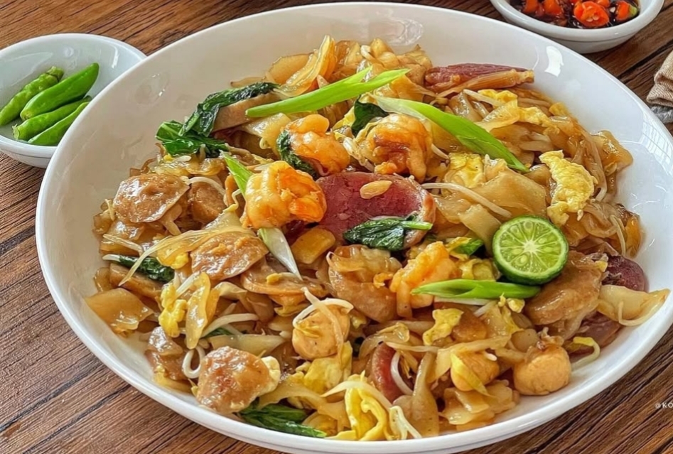 Kwetiau goreng Enak Dalam Gang Lampung, Penggemar Mie Wajib Coba Kuliner Hidden Gem Ini