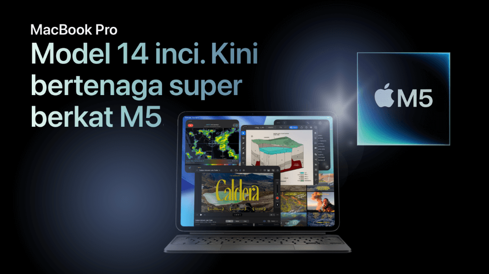 Peluncuran MacBook Pro Chip M5 Jadi Wajah Baru Apple, Laptop Spesialis AI di 2025 Siap Permudah Urusan