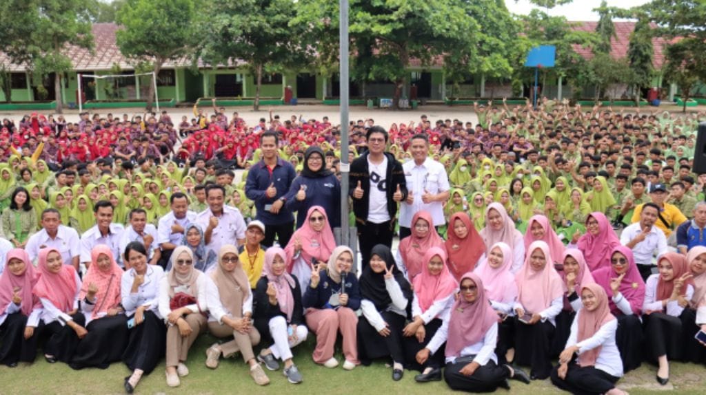 Sosialisasi UT di Lampung Timur, Andika Kangen Band Promosikan Universitas Terbuka Lampung