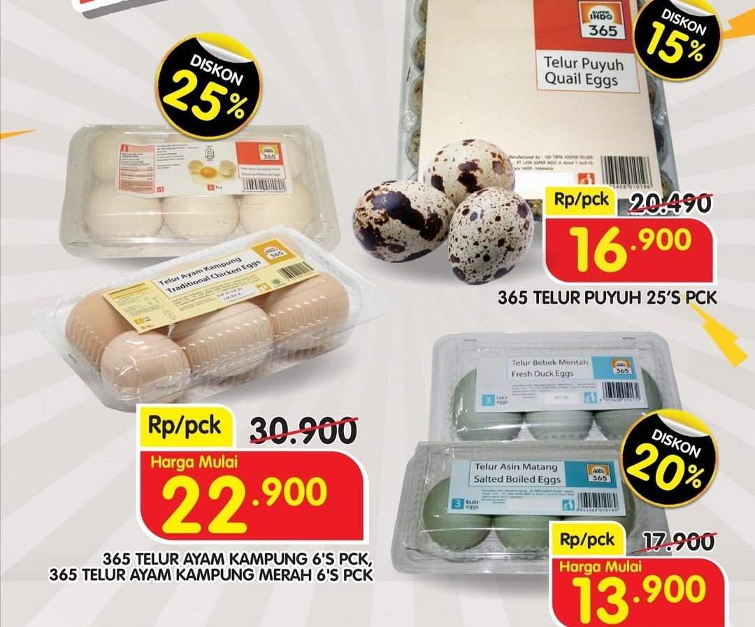 Penuhi Protein Bersama Promo Superindo:Promo Egg-Stra Hematnya Hingga Ikan Gurame