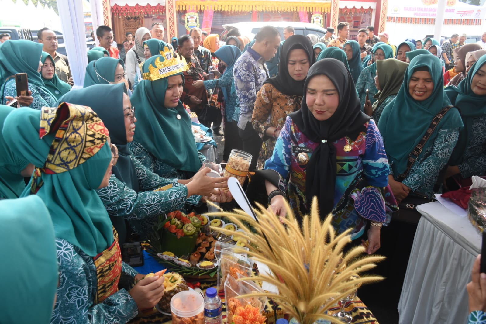 Lomba Masak Warnai Bandar Lampung Expo 2024
