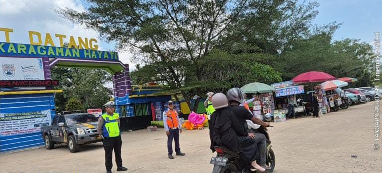 Waspada C3 dan Laka Lantas di Wisata Mesuji, Satlantas Perketat Penjagaan Taman Kehati