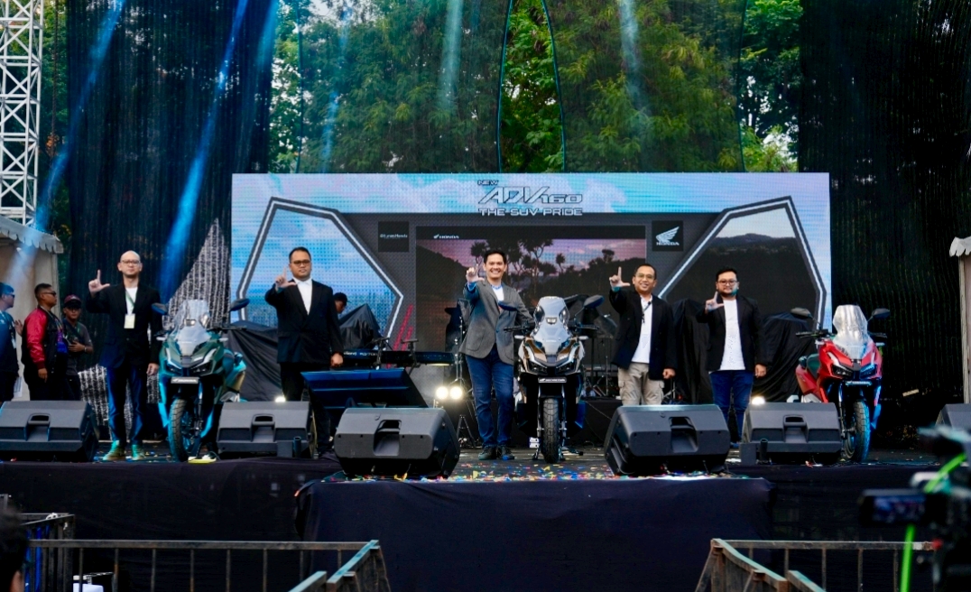 New Honda ADV160 Resmi Mengaspal di Lampung, Motor Skutik Premium dengan Fitur Konektivitas Honda RoadSync