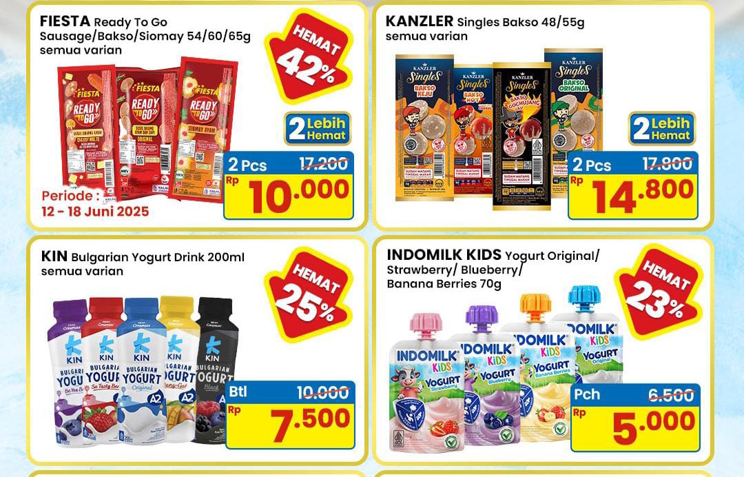 Promo Indomaret Spesial Cemilan Praktis, Dapatkan Diskon Bakso Sosis Hari Ini