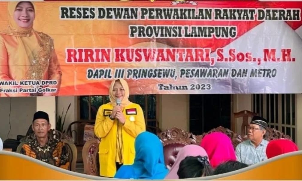 Wakil Ketua DPRD Lampung Perjuangkan Aspirasi Dapil III
