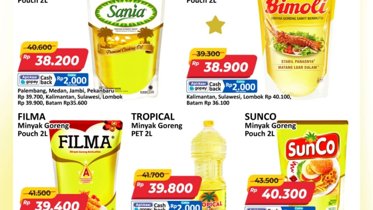 Kembali Hadir Promo Minyak Goreng Murah di Alfamart, Pilih Produk Favorit Dijamin Hemat!