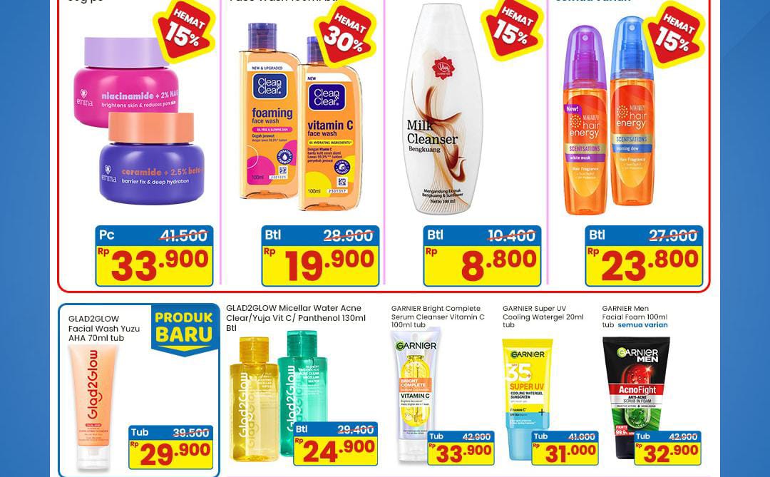 Promo Indomaret Spesial Produk Perawatan Diri, Intip Daftar Diskon Glowing Seluruh Tubuh