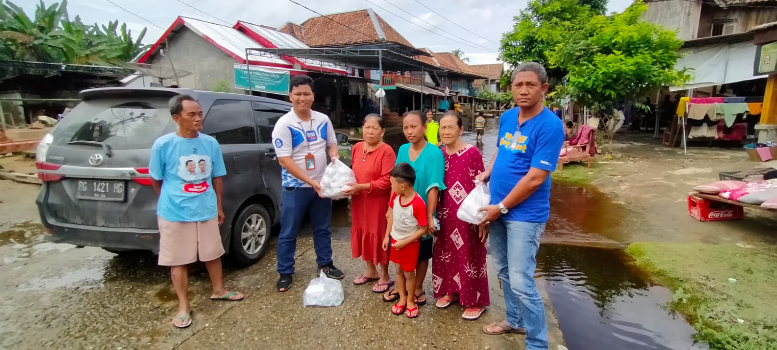BRI Peduli Branch Office Lubuk Linggau Salurkan Bantuan Tanggap Bencana Banjir di Kabupaten Muratara