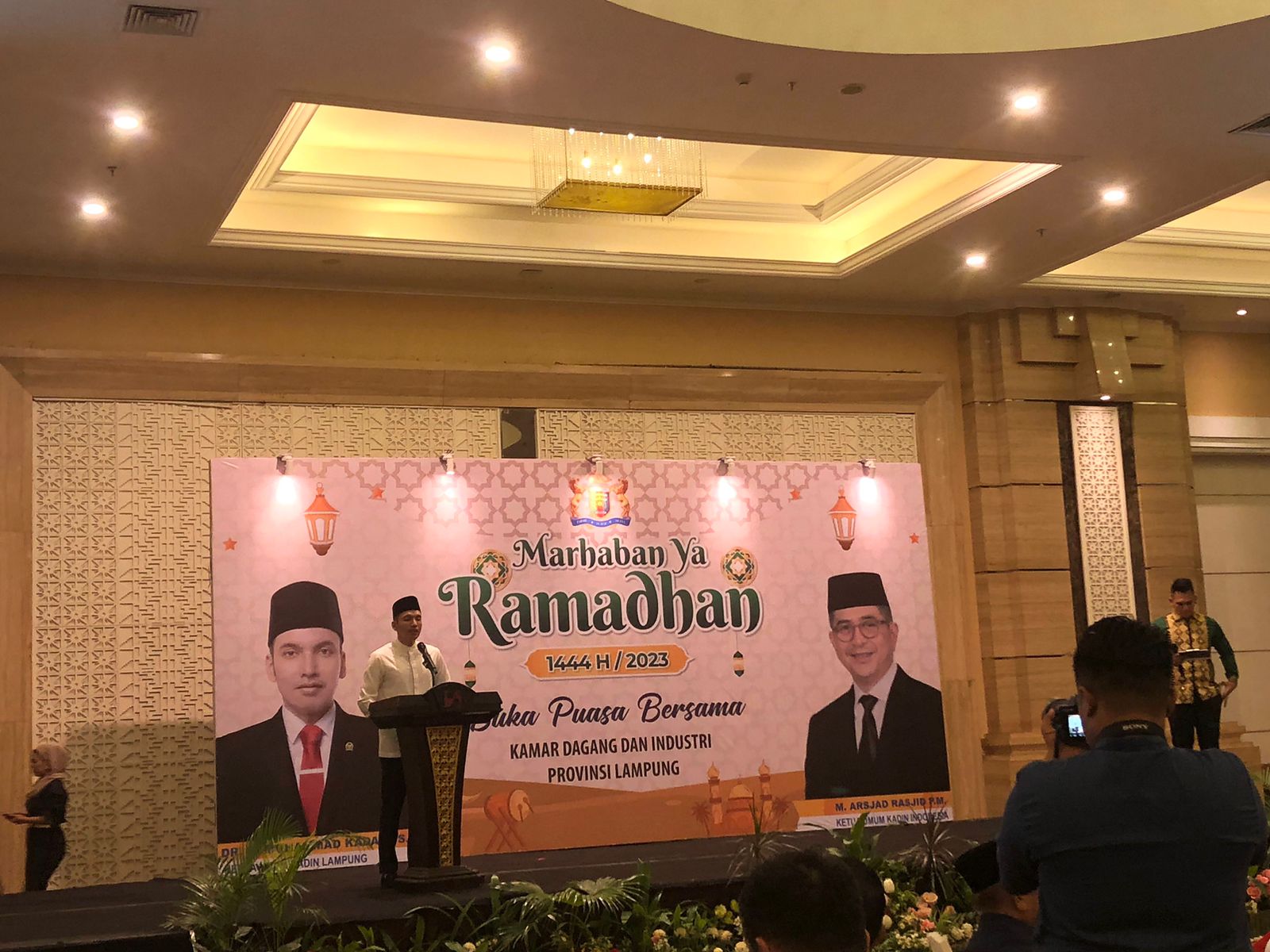 Gelar Silahturahmi dan Bukber, Begini Arahan Ketua Kadin Lampung dalam Meningkatkan Perekonomian Lampung 