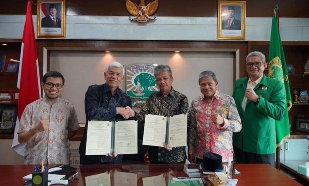 Perkuat Tridarma dan Riset, Itera dan Universitas Andalas Sepakati Kerja Sama Strategis