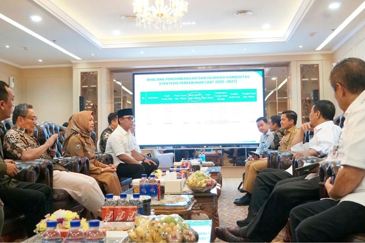 Pertanian Masuk Dalam Fokus Pembangunan, Ardito Usul Empat Program Strategis ke Mentan