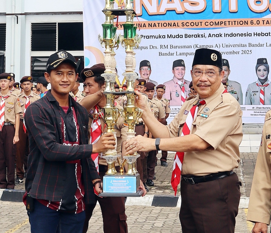 Antusias! 1.098 Siswa SMA/SMK/MA Dari Tiga Provinsi Hadiri ANASTI 6.0 Pramuka Aryaguna UBL