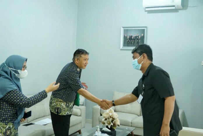 Universitas Lampung Bahas Kerjasama dengan BPJS, Asep : Komitmen Optimalkan Pelayanan
