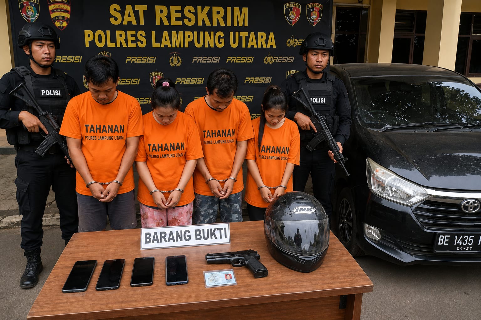 Begal Bermodus Kencan MiChat, Satu Keluarga Ditangkap Polisi